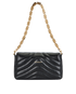4G Quilted Shoulder Bag, back view